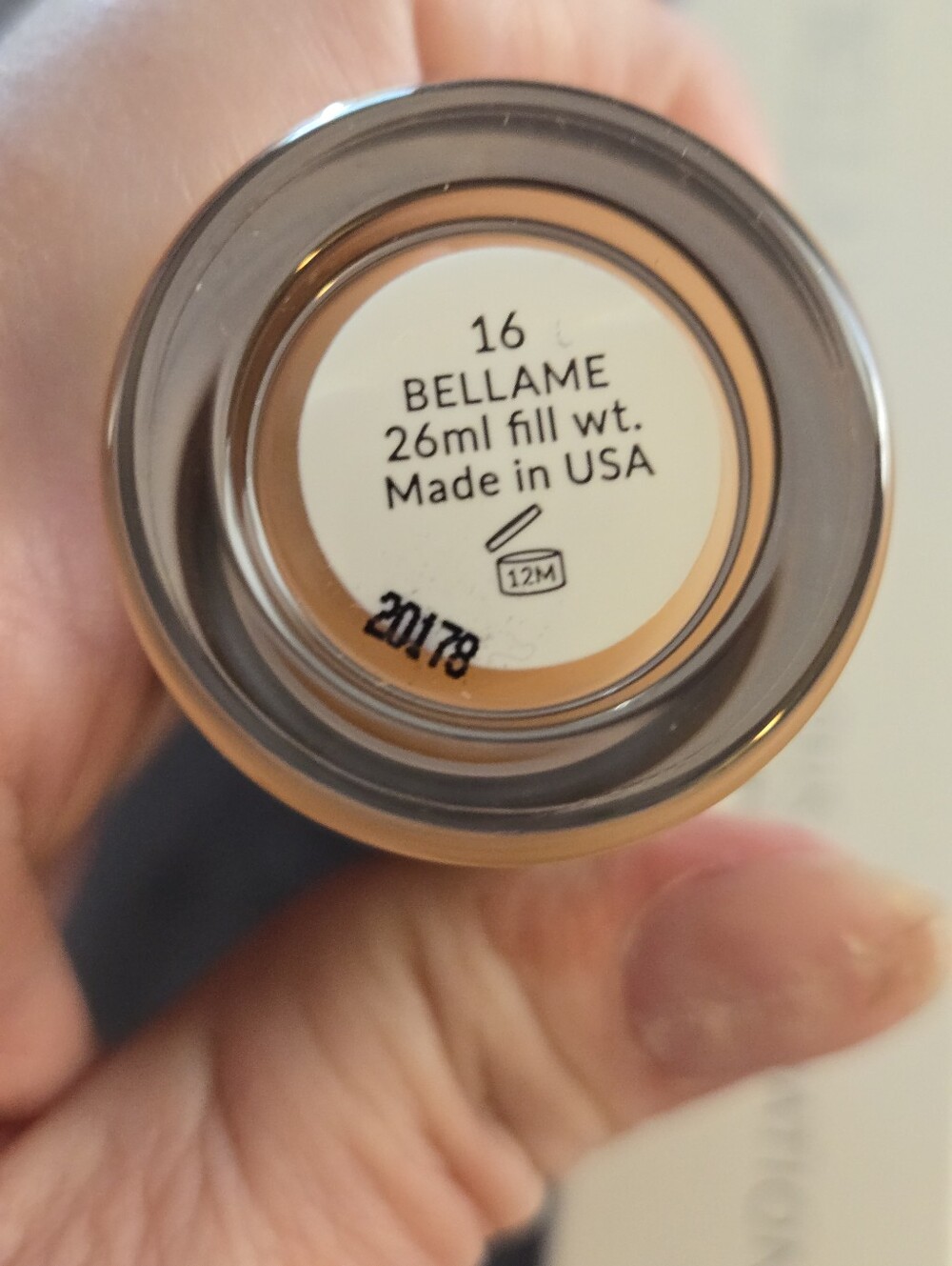 Bellame Foundation Shade 16 - Warm Beige